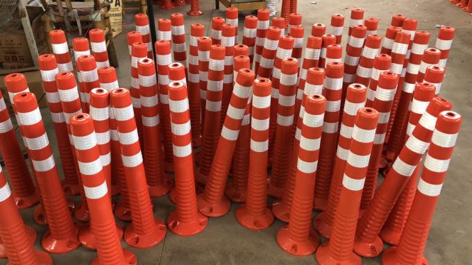 Signo de estacionamiento de primavera Seguridad vial Flexible PU rosca de tornillo Signo de estacionamiento 11