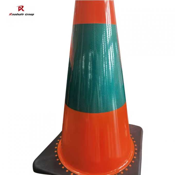 Conejos de tráfico flexibles de PVC de 45 cm de altura Conejos de seguridad de plástico de advertencia de carretera 1