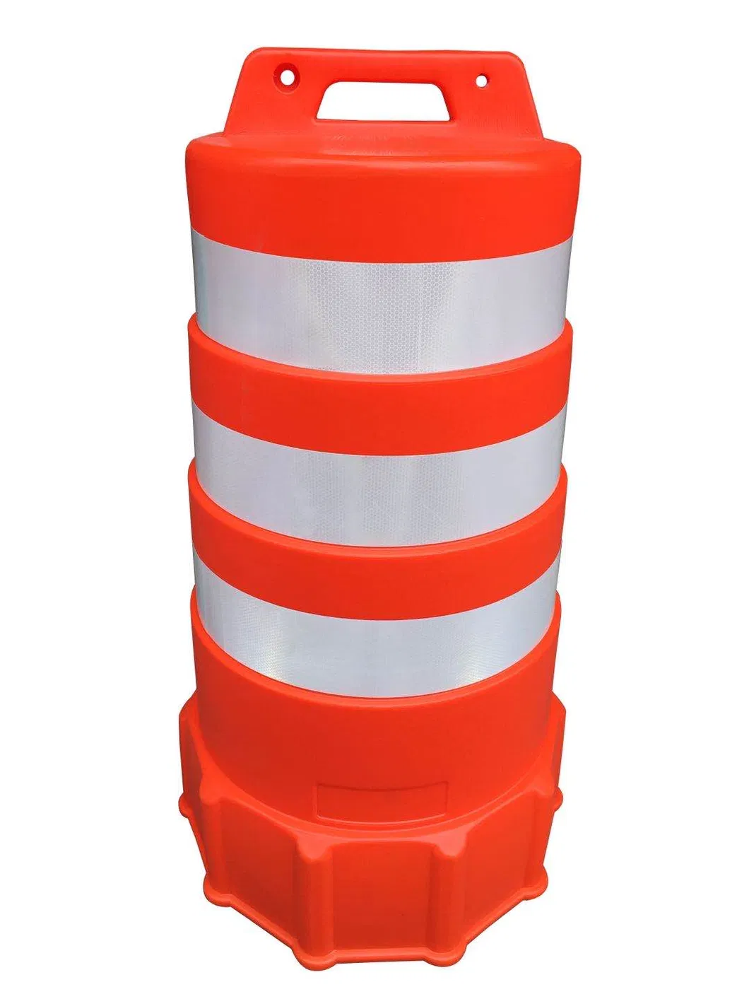 ROADSAFE Venta caliente PE Tambor de tráfico Barril de choque Seguridad vial Barril de advertencia reflectante 9