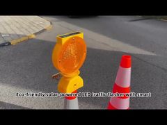 luz de advertencia solar