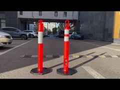 Poste delineador de seguridad vial T-Top de 110 cm con reflector de tráfico