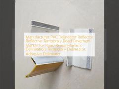 Fabricante Delimitator de PVC reflector reflector marcador temporal de pavimento de la carretera para el marcado de la carretera de la marca de la marca de la carretera delimitación, delineador temporal, delineador adhesivo