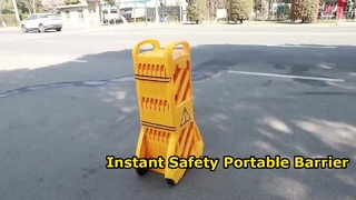 Solución de seguridad de barrera de tráfico plegable ROADSAFE de 3900 mm