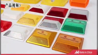 Seguridad reflectante de postes de carretera de plástico