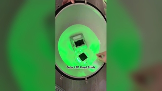 Prueba de postes solares en carreteras Bright Safety