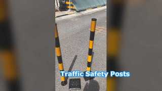 Poste delineador de tráfico de Singapur 100 cm 105 cm